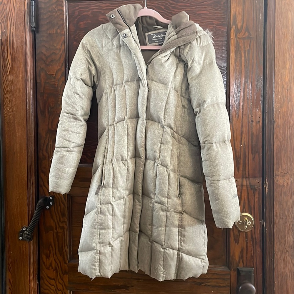 Eddie Bauer parka size small.